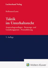 Produktbild: Taktik im Unterhaltsrecht