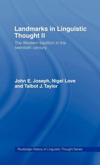 Produktbild: Landmarks in Linguistic Thought Volume II