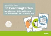 Produktbild: 50 Coachingkarten Aktivierung, Selbstreflexion, Konzentration im Einzelsetting