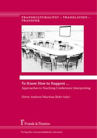 Produktbild: To Know How to Suggest ...