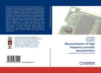 Produktbild: Measurements of high frequency acoustic characteristics