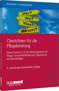 Bild vom Artikel Checklisten für die Pflegeberatung vom Autor Medizinischer Dienst Bayern