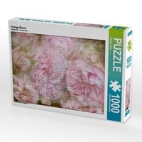Produktbild: CALVENDO Puzzle Vintage Rosen | 1000 Teile Lege-Gr&ouml;&szlig;e 64x48cm Foto-Puzzle f&uuml;r gl&uuml;ckliche Stunden