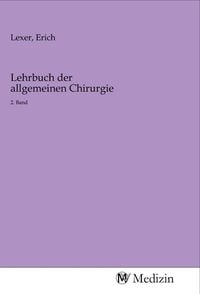 Produktbild: Lehrbuch der allgemeinen Chirurgie