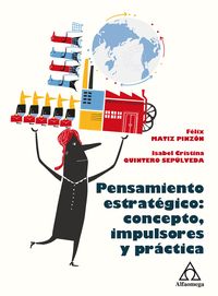 Produktbild: Pensamiento estratégico: concepto, impulsores y práctica