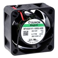 Produktbild: Sunon D04154670G-00 Axiall&uuml;fter 12 V/DC 15.11 m&sup3;/h (L x B x H) 20 x 40 x 40mm