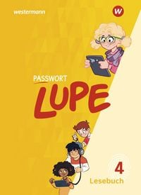 Produktbild: Passwort Lupe - Lesebuch 4
