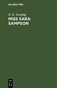 Produktbild: Miss Sara Sampson