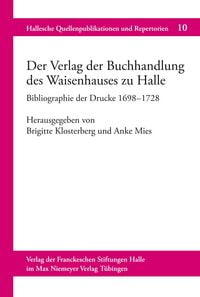 Produktbild: Verlag der Buchhandlung des Waisenhauses zu Halle