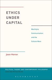 Produktbild: Hannan, J: Ethics Under Capital
