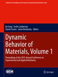 Produktbild: Dynamic Behavior of Materials, Volume 1