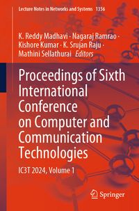 Produktbild: Proceedings of Sixth International Conference on Computer and Communication Technologies