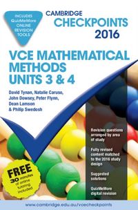 Produktbild: Cambridge Checkpoints Vce Math