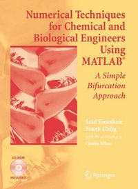 Produktbild: Numerical Techniques for Chemical and Biological Engineers Using MATLAB&reg;
