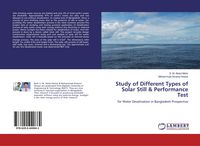 Produktbild: Study of Different Types of Solar Still & Performance Test