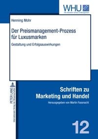 Produktbild: Der Preismanagement-Prozess fuer Luxusmarken
