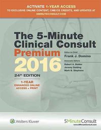 Produktbild: Domino, F: 5-Minute Clinical Consult Premium 2016