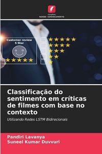 Produktbild: Classifica&ccedil;&atilde;o do sentimento em cr&iacute;ticas de filmes com base no contexto