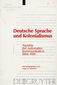Produktbild: Deutsche Sprache und Kolonialismus