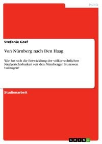 Produktbild: Von N&uuml;rnberg nach Den Haag