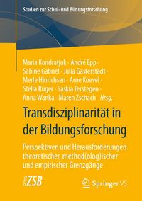 Produktbild: Transdisziplinarit&auml;t in der Bildungsforschung