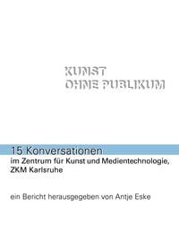 Produktbild: Kunst ohne Publikum