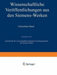 Produktbild: Wissenschaftliche Ver&ouml;ffentlichungen aus den Siemens-Werken
