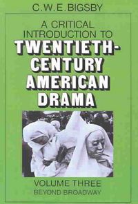 Produktbild: Critical Introduction to Twentieth-Century American Drama