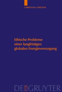 Produktbild: Ethische Probleme einer langfristigen globalen Energieversorgung
