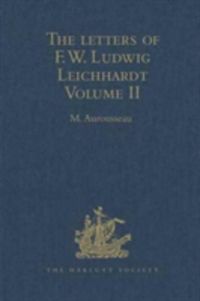 Produktbild: The Letters of F.W. Ludwig Leichhardt