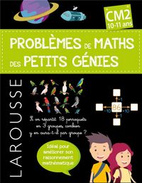 Produktbild: Les probl&egrave;mes de maths des petits g&eacute;nies ! : CM2, 10-11 ans