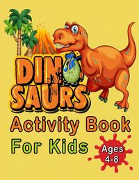 Produktbild: Dinosaur Activity Book For Kids Ages 4-8