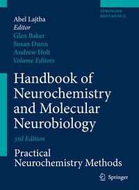 Produktbild: Handbook of Neurochemistry and Molecular Neurobiology