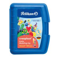 Produktbild: Pelikan Knete creaplast&reg; Blaue Box 14er Set