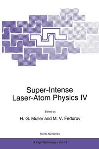 Produktbild: Super-Intense Laser-Atom Physics IV