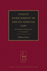 Produktbild: Unjust Enrichment in South African Law