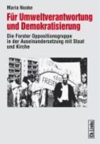 Produktbild: F&uuml;r Umweltverantwortung und Demokratisierung