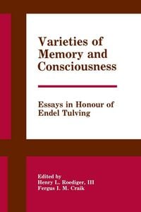 Produktbild: Varieties of Memory and Consciousness