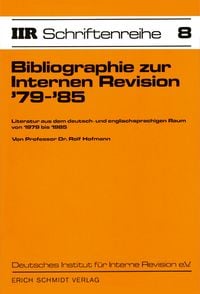 Produktbild: Bibliographie zur Internen Revision '79-'85