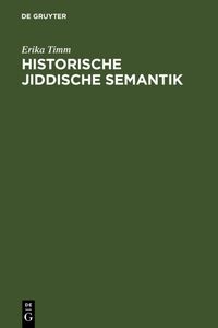 Produktbild: Historische jiddische Semantik