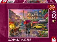 Produktbild: Schmidt 59713 - Regenzauber in Paris, Puzzle 500 Teile