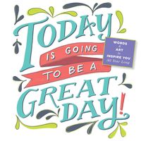 Produktbild: Today Is Going to Be a Great Day!