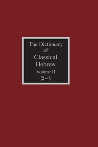 Produktbild: The Dictionary of Classical Hebrew Volume 2