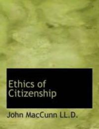 Produktbild: Ethics of Citizenship