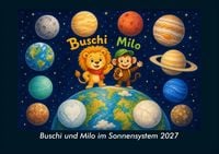 Produktbild: Buschi und Milo im Sonnensystem 2027 Fotokalender DIN A4