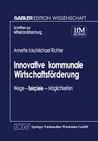 Produktbild: Innovative kommunale Wirtschaftsf&ouml;rderung