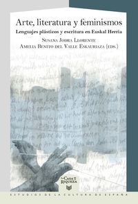 Produktbild: Arte, literatura y feminismos : lenguajes pl&aacute;sticos y escritura en Euskal Herria