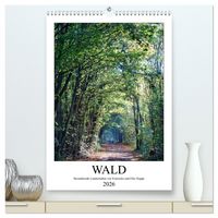 Produktbild: Wald - bezaubernde Landschaften (hochwertiger Premium Wandkalender 2026 DIN A2 hoch), Kunstdruck in Hochglanz