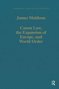 Produktbild: Canon Law, the Expansion of Europe, and World Order