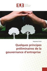 Produktbild: Quelques principes préliminaires de la gouvernance d'entreprise